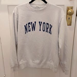Brandy Melville NY sweatshirt one size